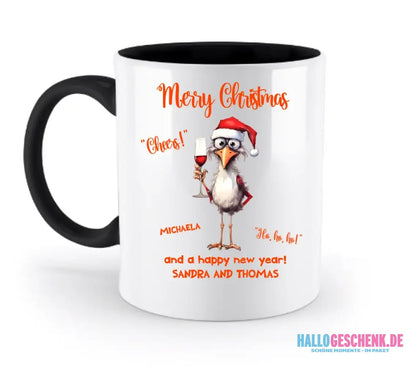 8in1-Kollektion: X-MAS Drink Ducks + Wunschtext • 6 lustige Enten-Motive zur Auswahl • personalisiert • diverse Artikel