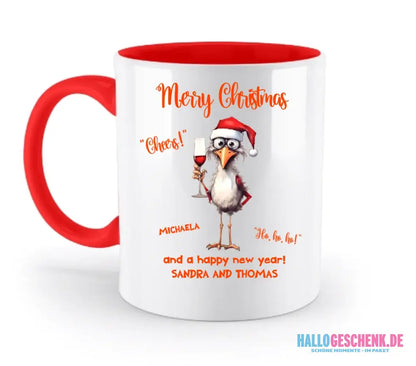 8in1-Kollektion: X-MAS Drink Ducks + Wunschtext • 6 lustige Enten-Motive zur Auswahl • personalisiert • diverse Artikel