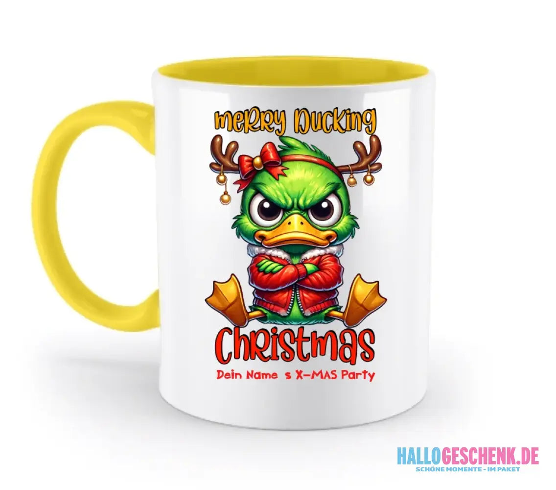8in1-Kollektion: X-MAS Grinchmas Ducks + Wunschtext • 15 Enten-Motive zur Auswahl • personalisiert • diverse Artikel