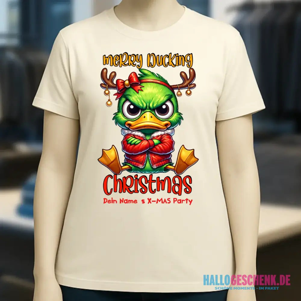 8in1-Kollektion: X-MAS Grinchmas Ducks + Wunschtext • 15 Enten-Motive zur Auswahl • personalisiert • diverse Artikel