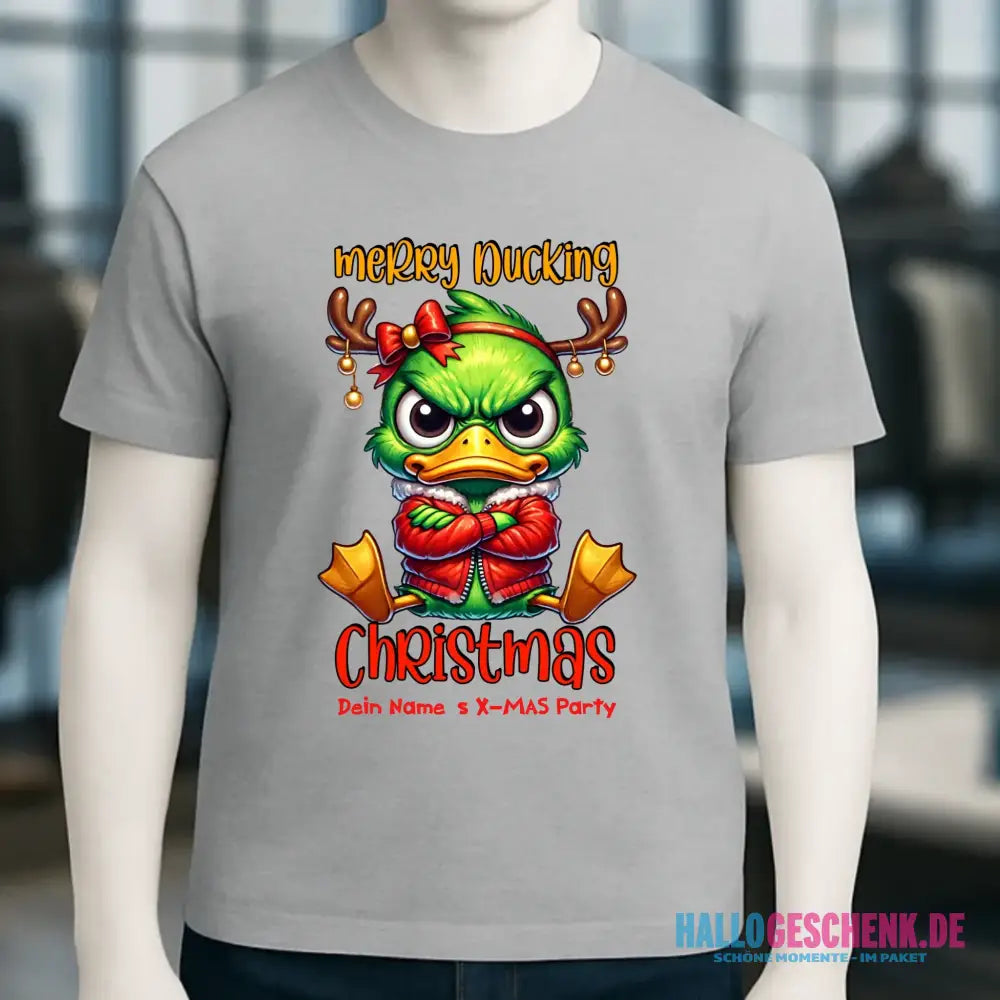 8in1-Kollektion: X-MAS Grinchmas Ducks + Wunschtext • 15 Enten-Motive zur Auswahl • personalisiert • diverse Artikel