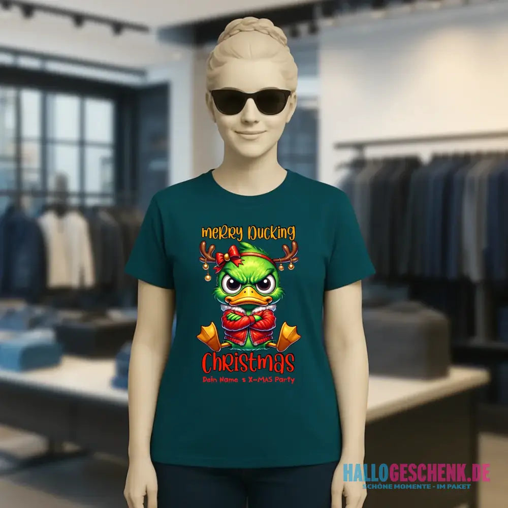 8in1-Kollektion: X-MAS Grinchmas Ducks + Wunschtext • 15 Enten-Motive zur Auswahl • personalisiert • diverse Artikel