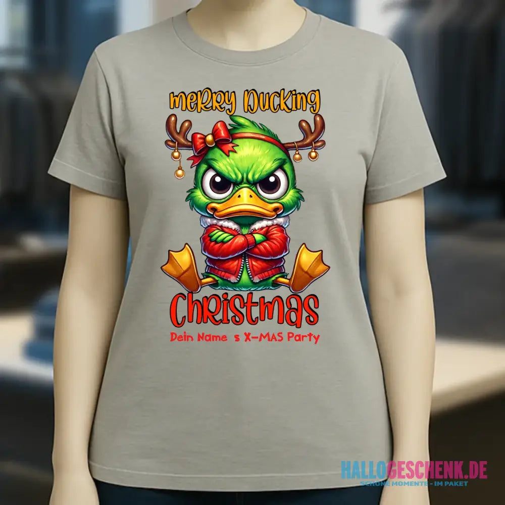8in1-Kollektion: X-MAS Grinchmas Ducks + Wunschtext • 15 Enten-Motive zur Auswahl • personalisiert • diverse Artikel