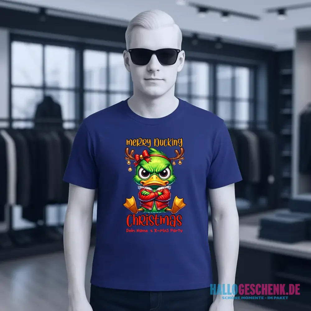8in1-Kollektion: X-MAS Grinchmas Ducks + Wunschtext • 15 Enten-Motive zur Auswahl • personalisiert • diverse Artikel