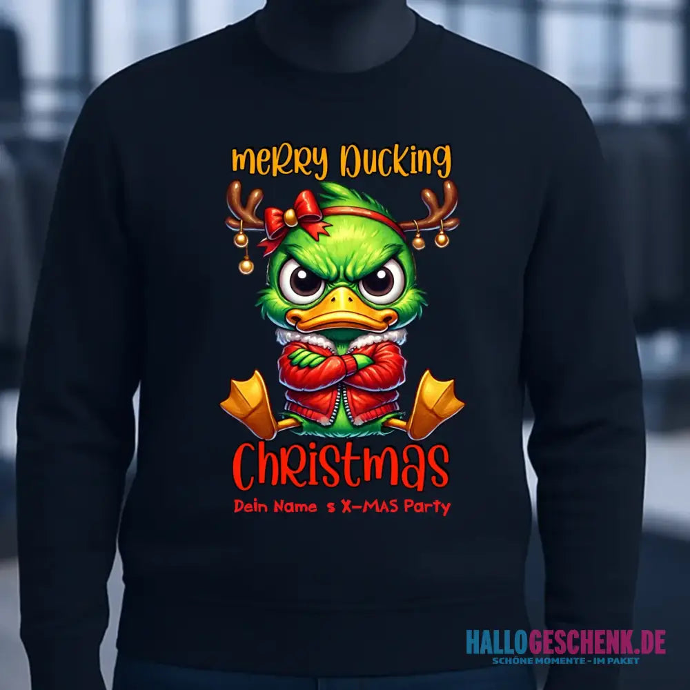 8in1-Kollektion: X-MAS Grinchmas Ducks + Wunschtext • 15 Enten-Motive zur Auswahl • personalisiert • diverse Artikel