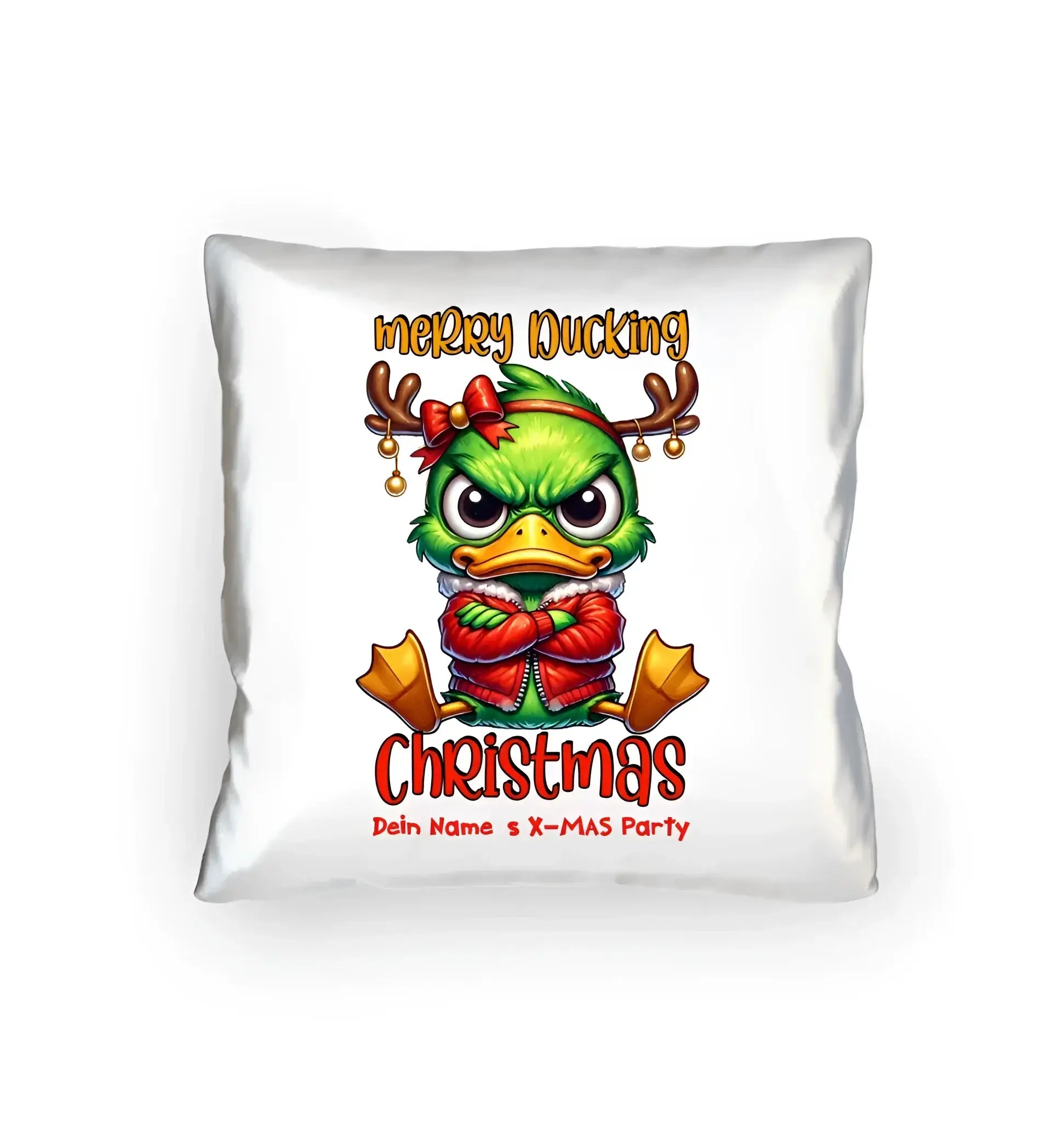 8in1-Kollektion: X-MAS Grinchmas Ducks + Wunschtext • 15 Enten-Motive zur Auswahl • personalisiert • diverse Artikel