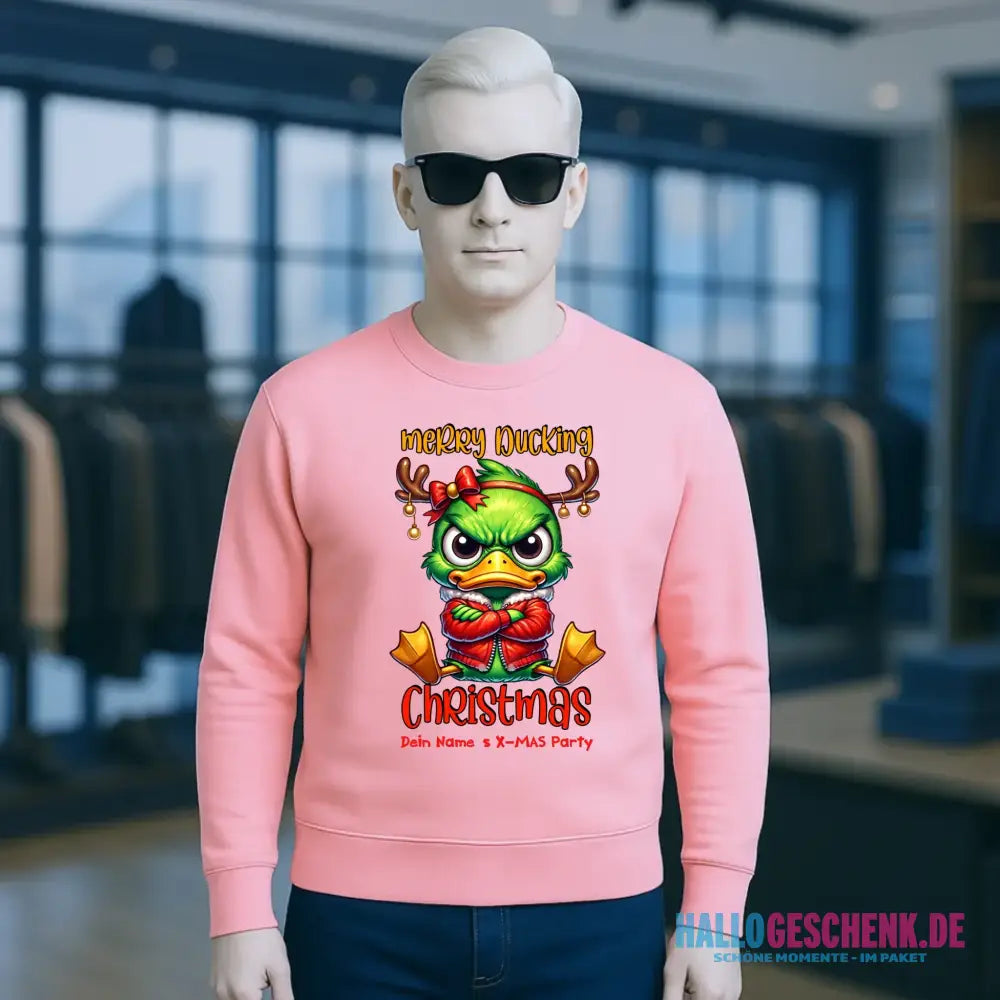 8in1-Kollektion: X-MAS Grinchmas Ducks + Wunschtext • 15 Enten-Motive zur Auswahl • personalisiert • diverse Artikel