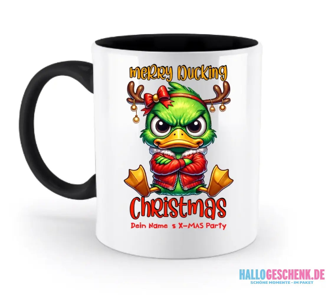 8in1-Kollektion: X-MAS Grinchmas Ducks + Wunschtext • 15 Enten-Motive zur Auswahl • personalisiert • diverse Artikel