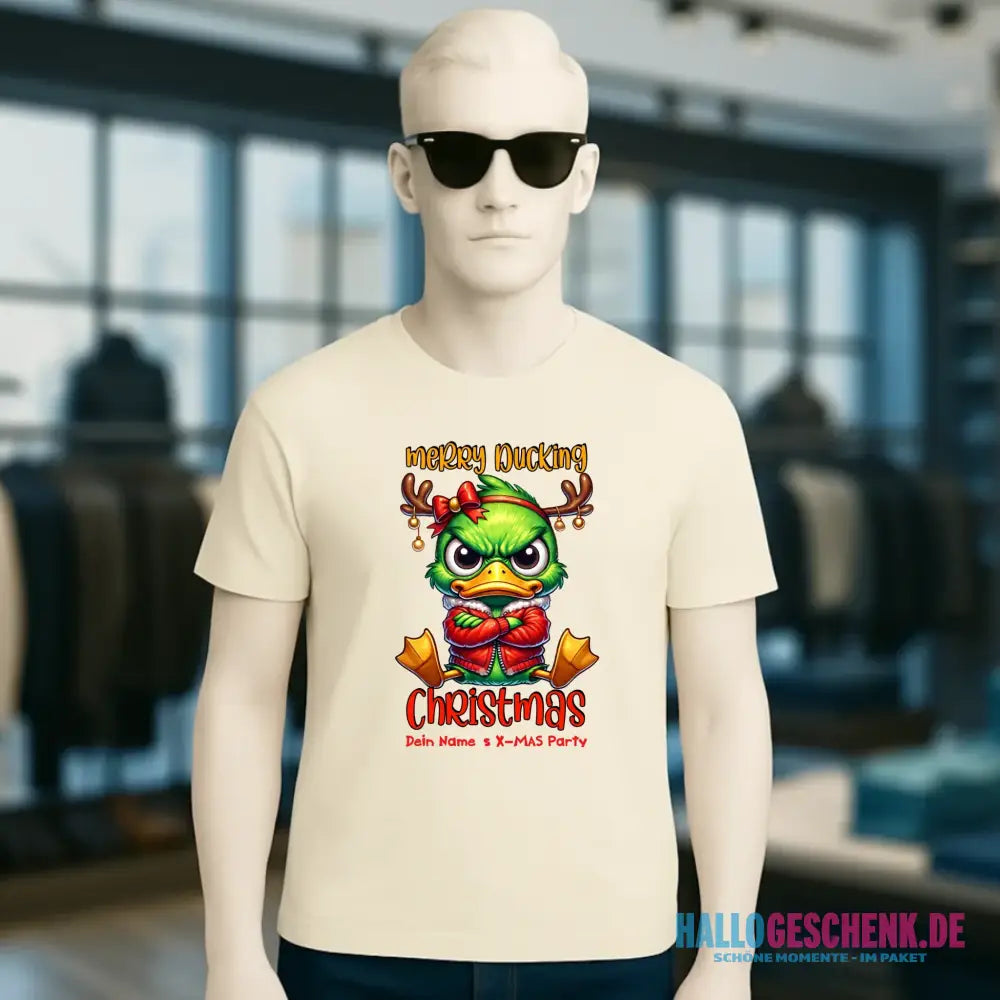 8in1-Kollektion: X-MAS Grinchmas Ducks + Wunschtext • 15 Enten-Motive zur Auswahl • personalisiert • diverse Artikel