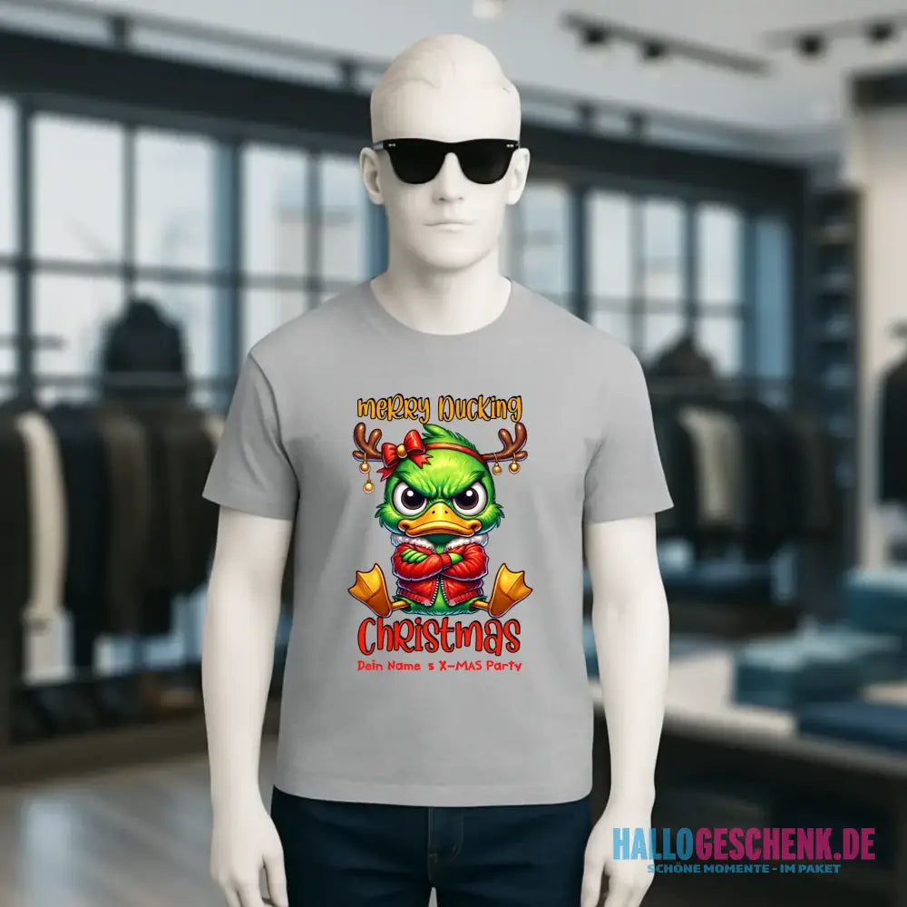 8in1-Kollektion: X-MAS Grinchmas Ducks + Wunschtext • 15 Enten-Motive zur Auswahl • personalisiert • diverse Artikel