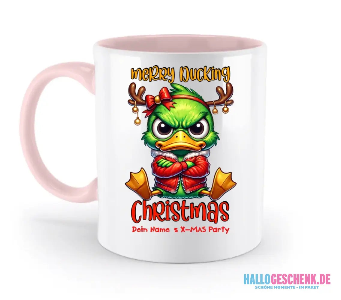 8in1-Kollektion: X-MAS Grinchmas Ducks + Wunschtext • 15 Enten-Motive zur Auswahl • personalisiert • diverse Artikel