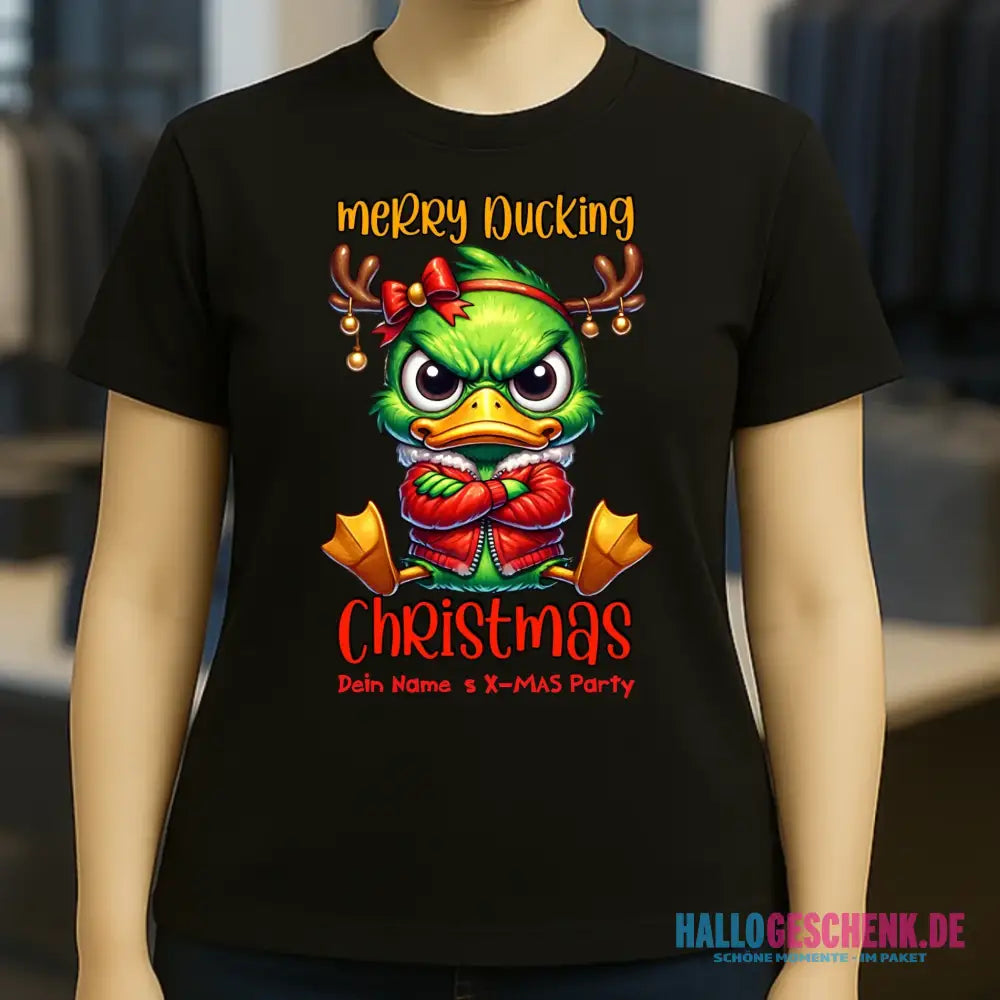 8in1-Kollektion: X-MAS Grinchmas Ducks + Wunschtext • 15 Enten-Motive zur Auswahl • personalisiert • diverse Artikel