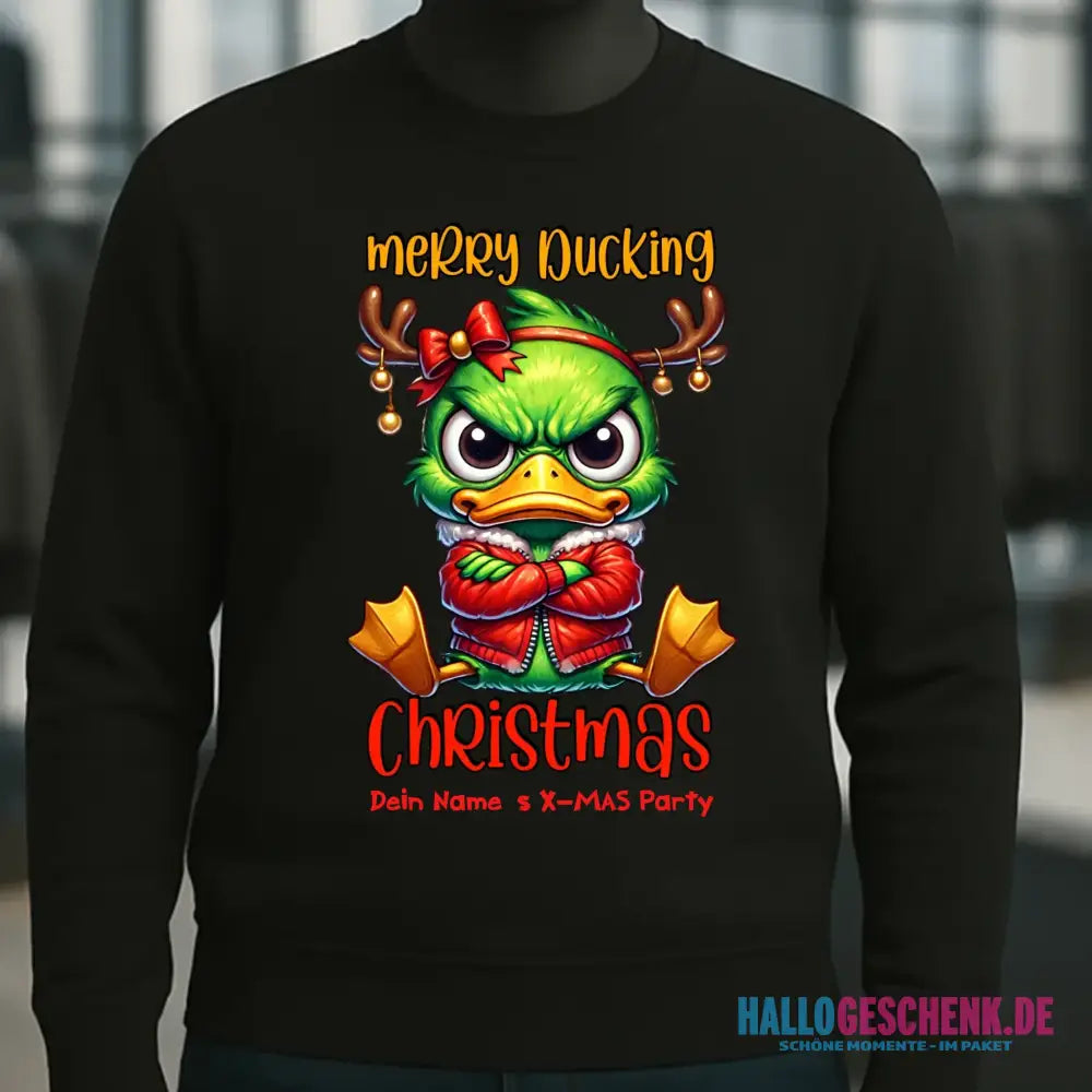 8in1-Kollektion: X-MAS Grinchmas Ducks + Wunschtext • 15 Enten-Motive zur Auswahl • personalisiert • diverse Artikel