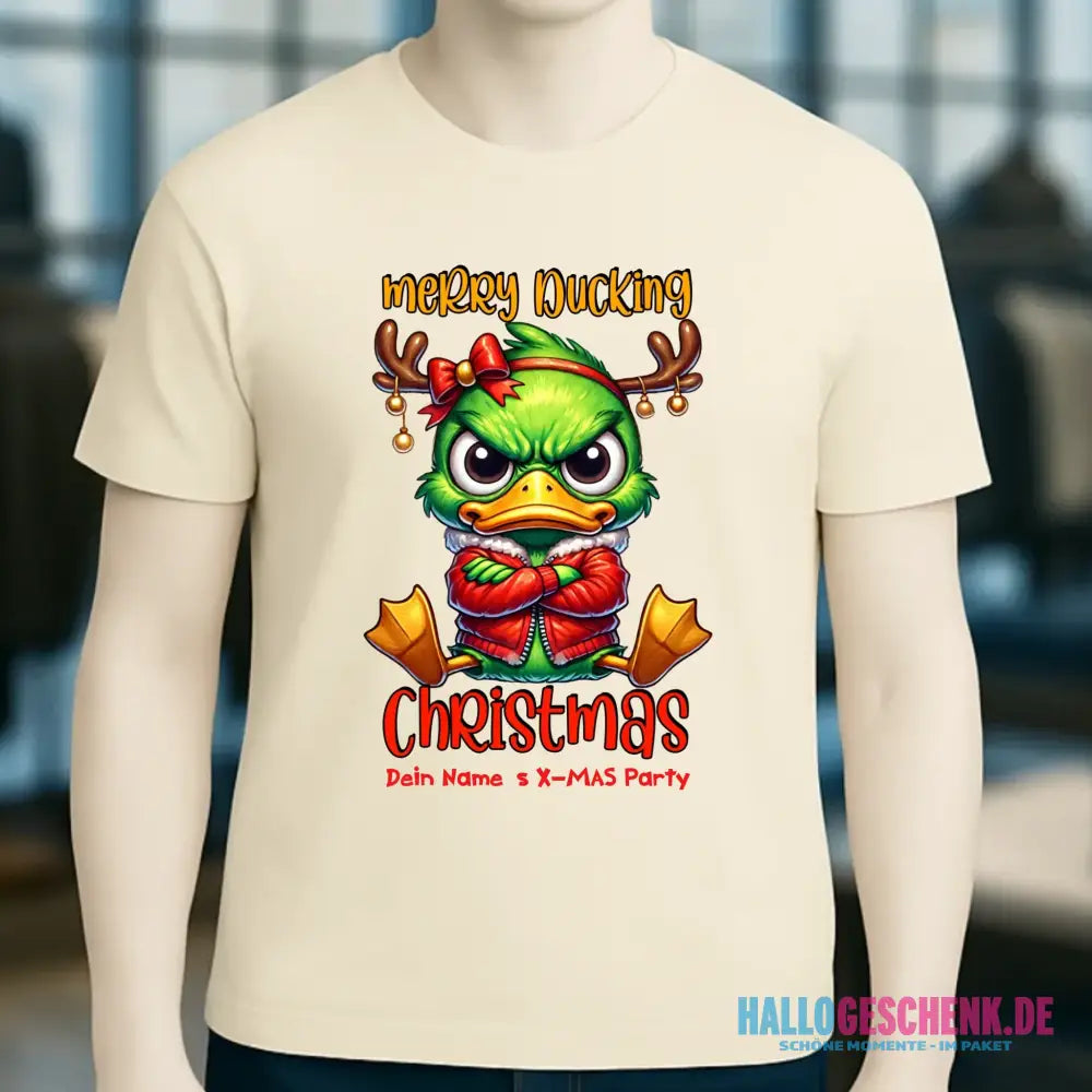 8in1-Kollektion: X-MAS Grinchmas Ducks + Wunschtext • 15 Enten-Motive zur Auswahl • personalisiert • diverse Artikel