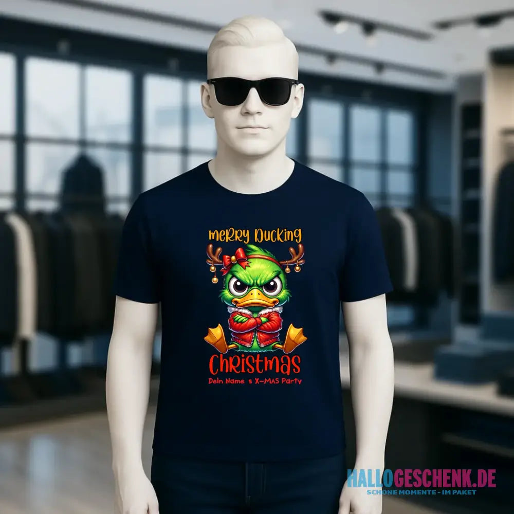 8in1-Kollektion: X-MAS Grinchmas Ducks + Wunschtext • 15 Enten-Motive zur Auswahl • personalisiert • diverse Artikel