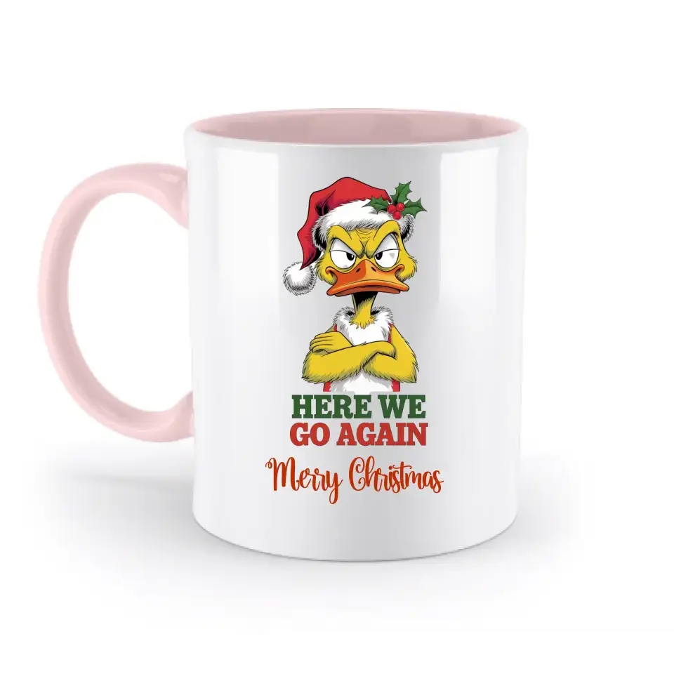 8in1-Kollektion: X-MAS Yellow Sarcastic Ducks + Wunschtext • 12 lustige Enten-Motive zur Auswahl • personalisiert