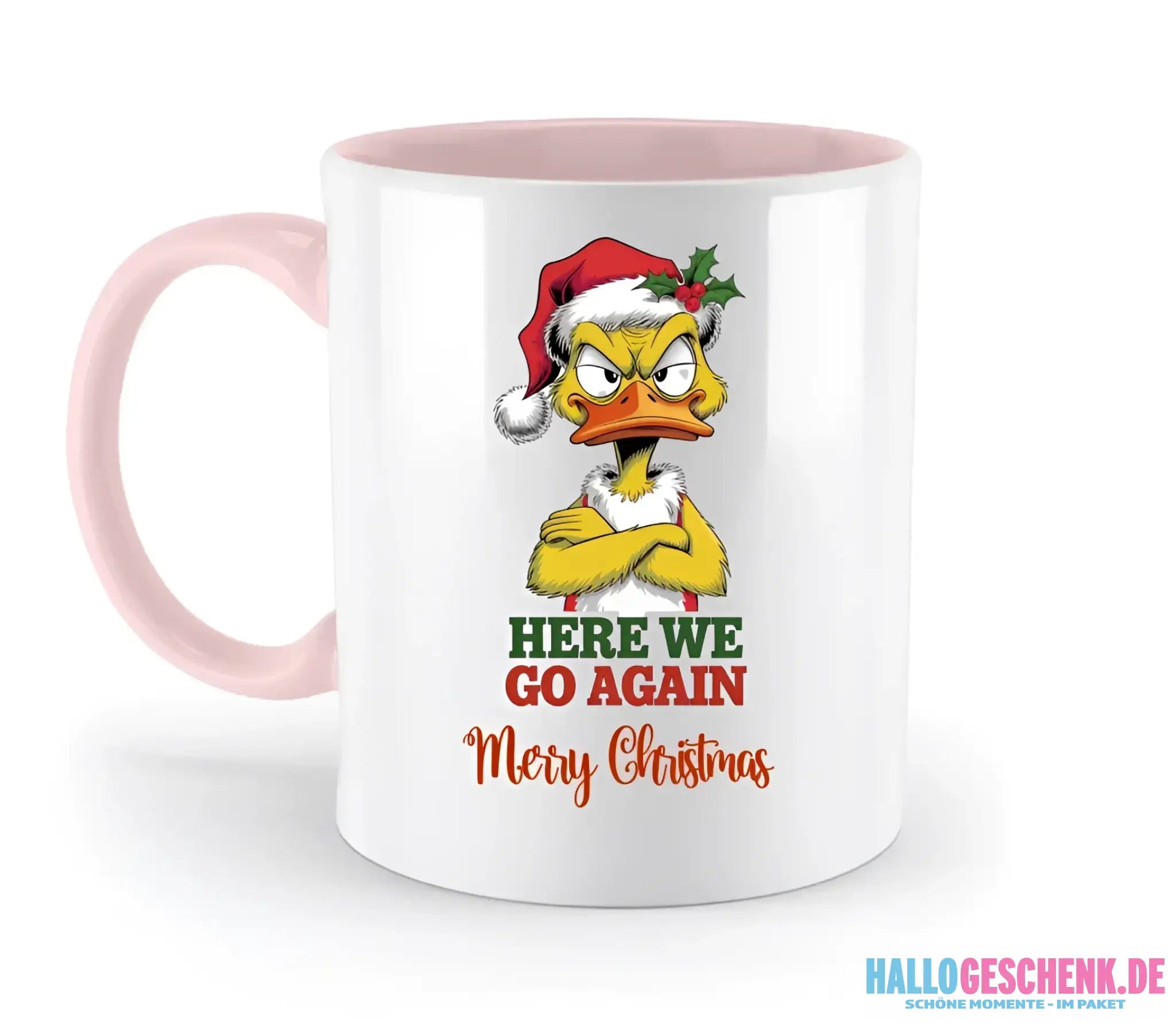 8in1-Kollektion: X-MAS Yellow Sarcastic Ducks + Wunschtext • 12 lustige Enten-Motive zur Auswahl • personalisiert