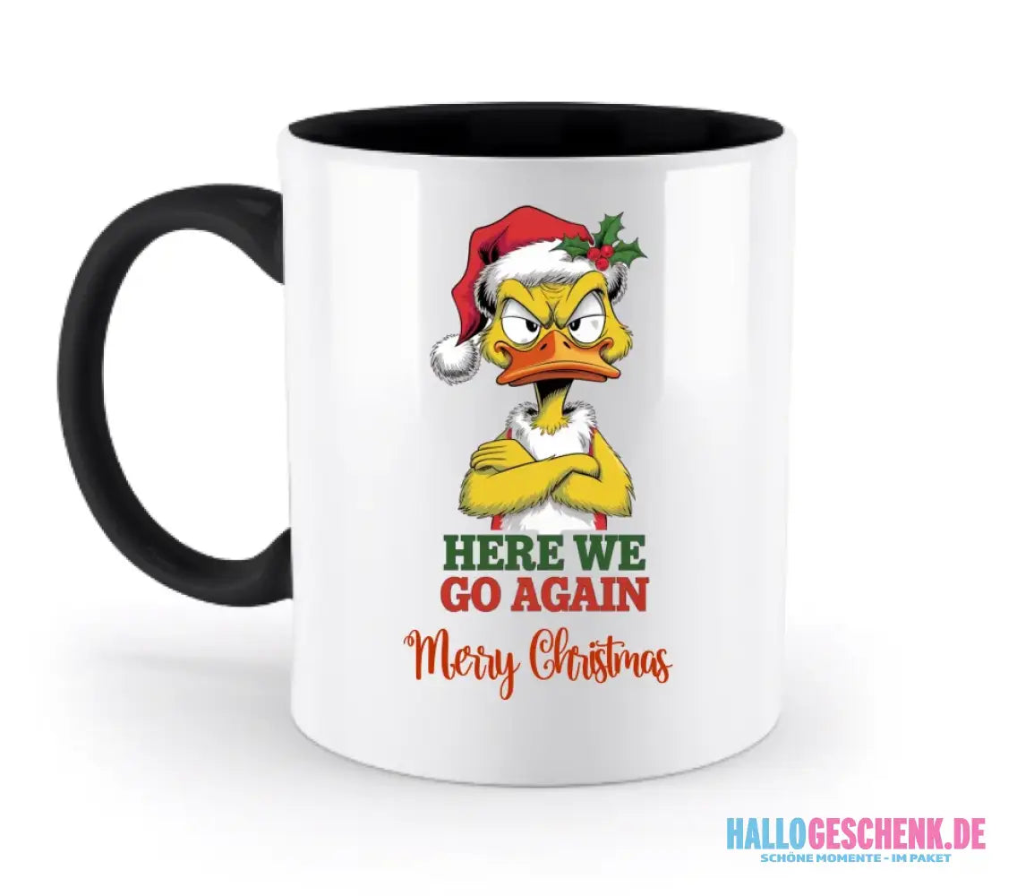 8in1-Kollektion: X-MAS Yellow Sarcastic Ducks + Wunschtext • 12 lustige Enten-Motive zur Auswahl • personalisiert