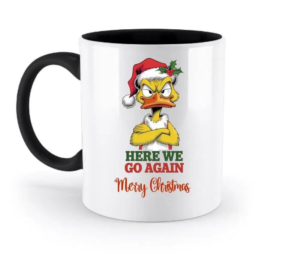 8in1-Kollektion: X-MAS Yellow Sarcastic Ducks + Wunschtext • 12 lustige Enten-Motive zur Auswahl • personalisiert