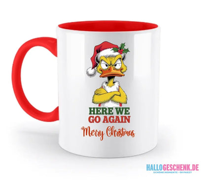 8in1-Kollektion: X-MAS Yellow Sarcastic Ducks + Wunschtext • 12 lustige Enten-Motive zur Auswahl • personalisiert