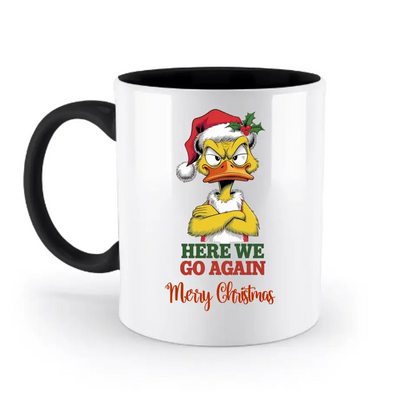 8in1-Kollektion: X-MAS Yellow Sarcastic Ducks + Wunschtext • 12 lustige Enten-Motive zur Auswahl • personalisiert
