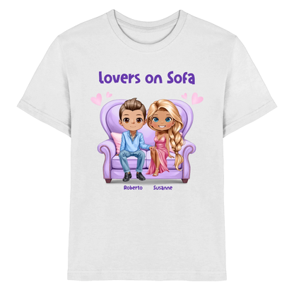 Lovers on Sofa: 2-4 Figuren (mw/mm/ww) • mehrere Artikel • ’Statement-Collection’ • Wunschtext • personalisierte