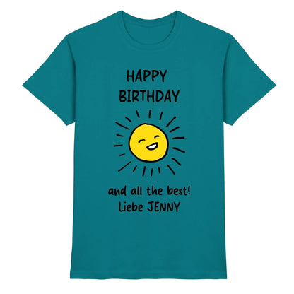 Geburtstag Motiv 1 • mehrere Artikel • ’Statement-Collection’ • Wunschtext • Mein - Premium Herren T-Shirt / Diva-Blue