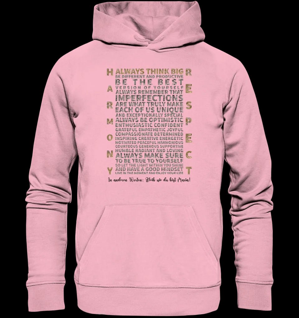 Always inspire • Unisex Premium Hoodie XS-5XL aus Bio-Baumwolle für Damen & Herren • Exklusivdesign • personalisiert