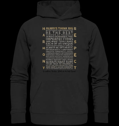 Always inspire • Unisex Premium Hoodie XS-5XL aus Bio-Baumwolle für Damen & Herren • Exklusivdesign • personalisiert