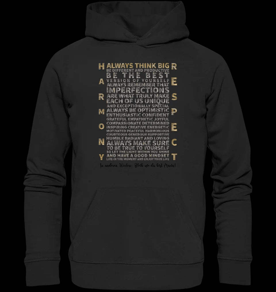 Always inspire • Unisex Premium Hoodie XS-5XL aus Bio-Baumwolle für Damen & Herren • Exklusivdesign • personalisiert