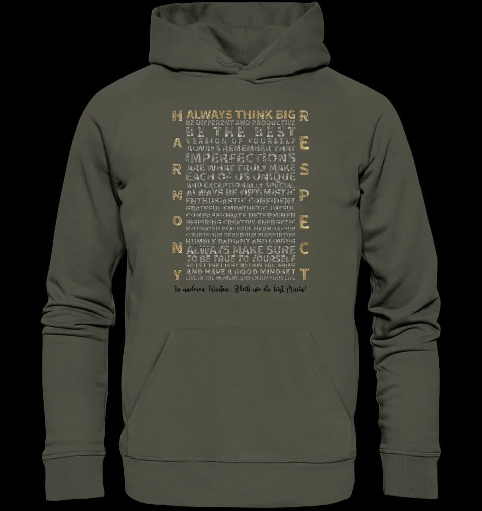 Always inspire • Unisex Premium Hoodie XS-5XL aus Bio-Baumwolle für Damen & Herren • Exklusivdesign • personalisiert