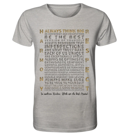 Always inspire • Unisex Premium T-Shirt XS-5XL aus Bio-Baumwolle für Damen & Herren • Exklusivdesign • personalisiert