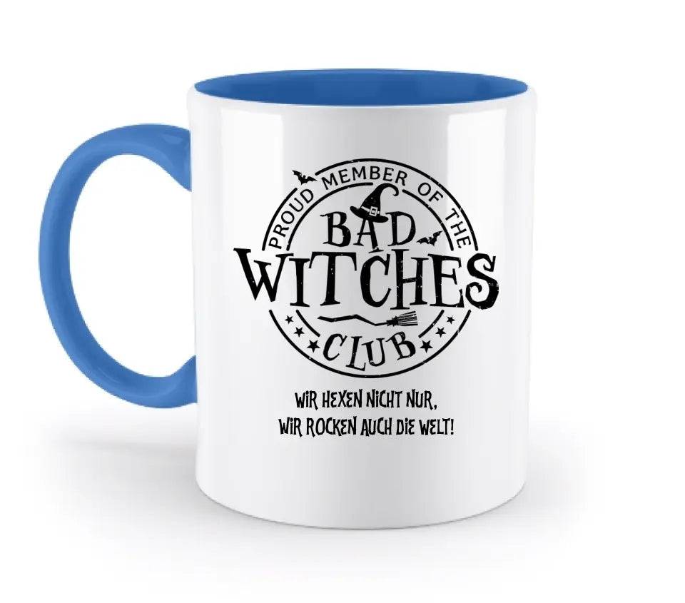 BAD WITCHES CLUB + Text • Halloween • zweifarbige Tasse • Exklusivdesign • personalisiert