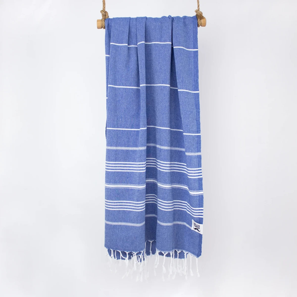 BEACH BOYS Blue Turkish Towel - Your Perfect Beach Companion • türkisches Handtuch / Hamamtuch