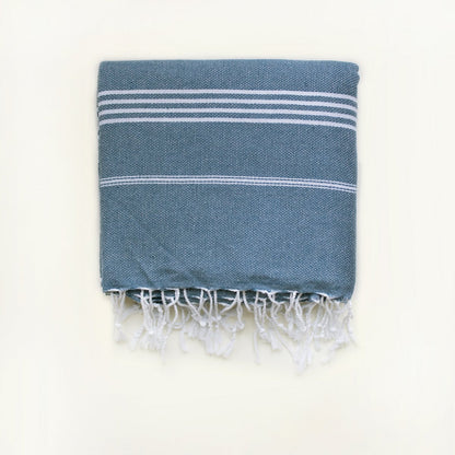 BEACH BOYS Petrol Green Turkish Towel - Your Perfect Beach Companion • türkisches Handtuch / Hamamtuch