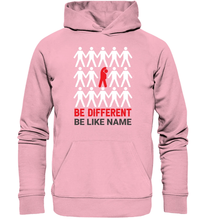 Be different • Unisex Premium Hoodie XS-5XL aus Bio-Baumwolle für Damen & Herren • Exklusivdesign • personalisiert