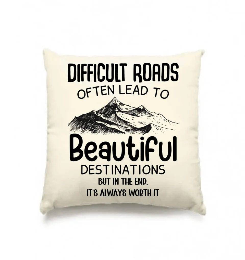 Beautiful destinations • Kissen 40x40 cm • Exklusivdesign • personalisiert