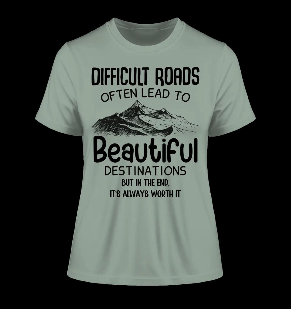 Beautiful destinations • Ladies Premium T-Shirt XS-2XL aus Bio-Baumwolle für Damen • Exklusivdesign • personalisiert