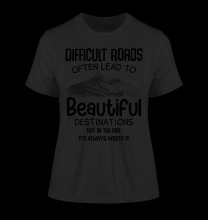 Beautiful destinations • Ladies Premium T-Shirt XS-2XL aus Bio-Baumwolle für Damen • Exklusivdesign • personalisiert