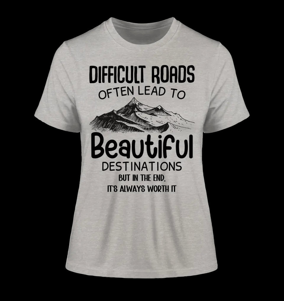 Beautiful destinations • Ladies Premium T-Shirt XS-2XL aus Bio-Baumwolle für Damen • Exklusivdesign • personalisiert