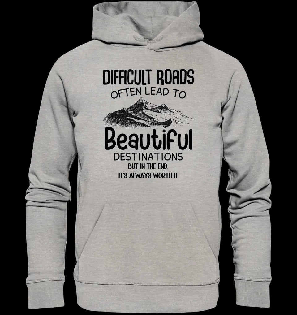 Beautiful destinations • Unisex Premium Hoodie XS-5XL aus Bio-Baumwolle für Damen & Herren • Exklusivdesign • personalisiert