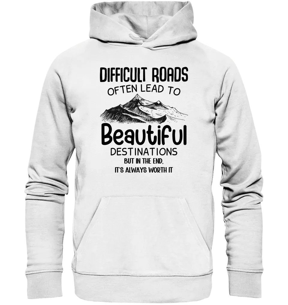 Beautiful destinations • Unisex Premium Hoodie XS-5XL aus Bio-Baumwolle für Damen & Herren • Exklusivdesign • personalisiert