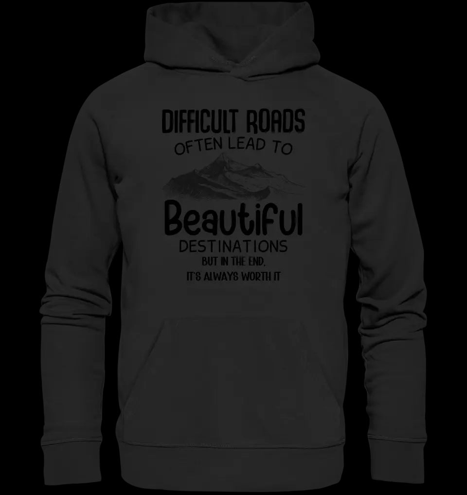 Beautiful destinations • Unisex Premium Hoodie XS-5XL aus Bio-Baumwolle für Damen & Herren • Exklusivdesign • personalisiert