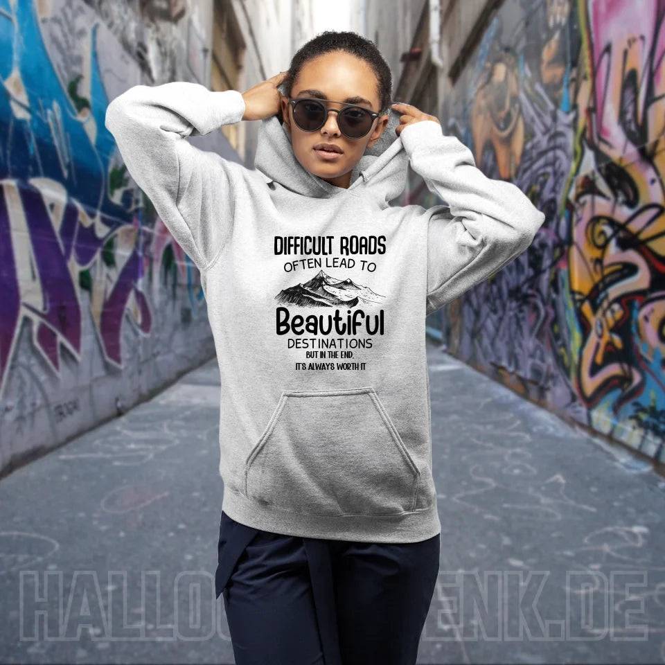 Beautiful destinations • Unisex Premium Hoodie XS-5XL aus Bio-Baumwolle für Damen & Herren • Exklusivdesign • personalisiert