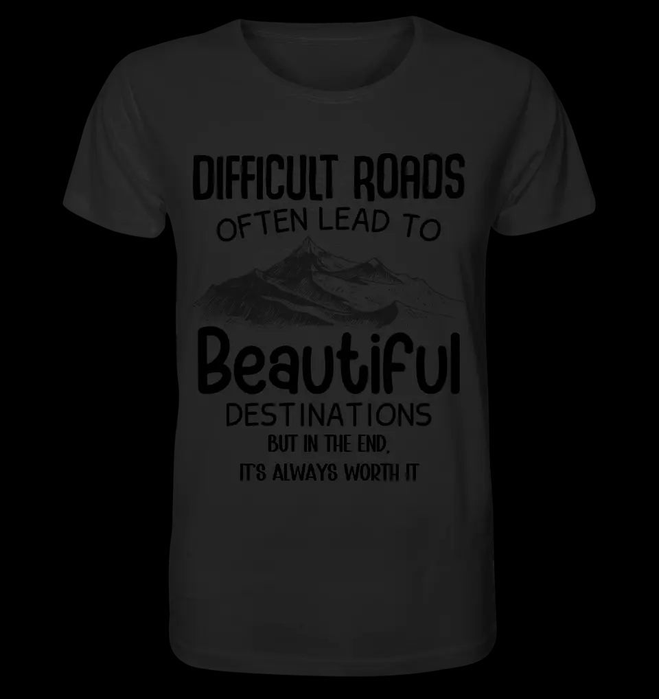 Beautiful destinations • Unisex Premium T-Shirt XS-5XL aus Bio-Baumwolle für Damen & Herren • Exklusivdesign • personalisiert