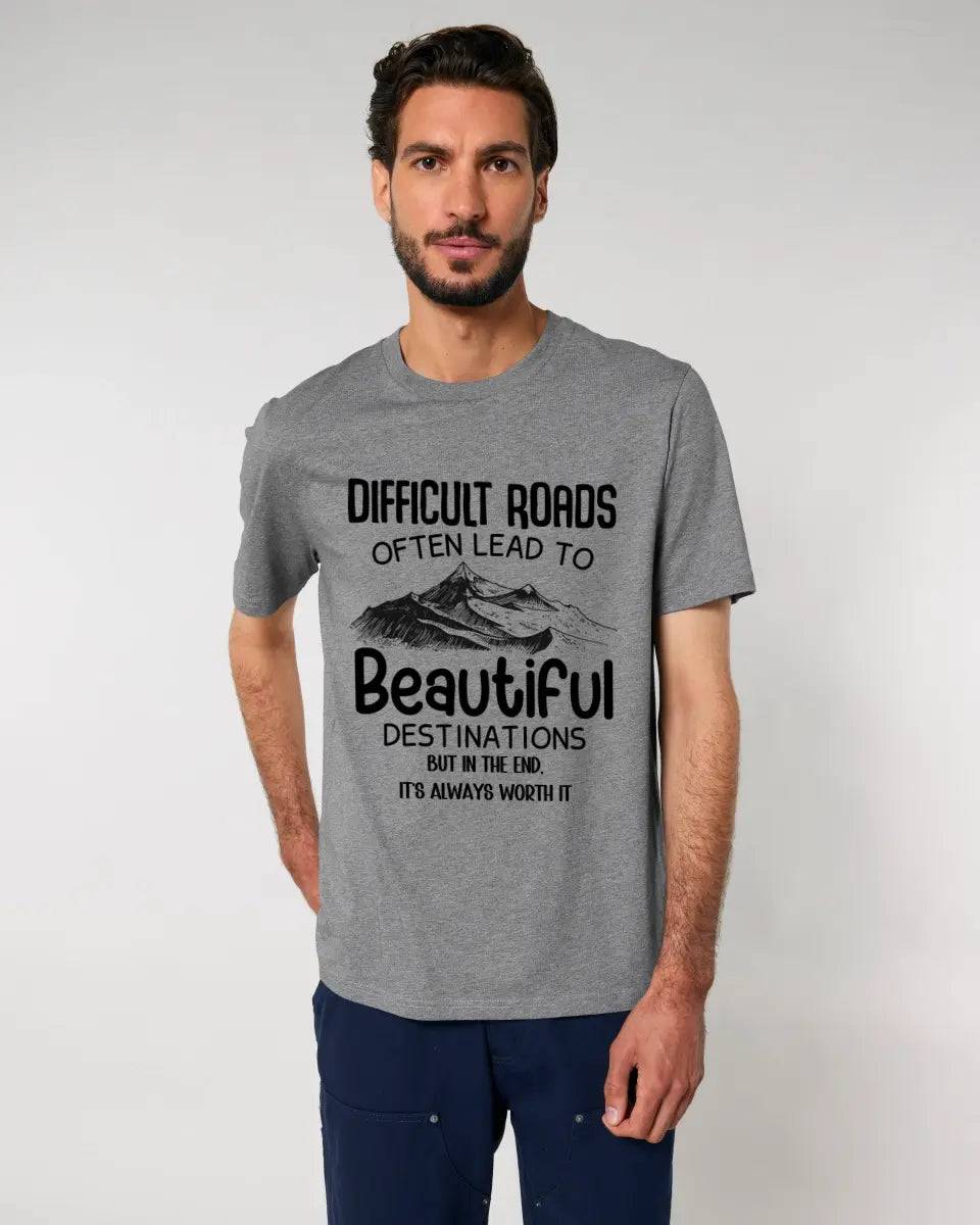 Beautiful destinations • Unisex Premium T-Shirt XS-5XL aus Bio-Baumwolle für Damen & Herren • Exklusivdesign • personalisiert