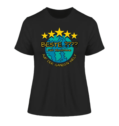 Best ??? Designer Beste Mama, Beste Oma, Traumfrau, Chef-Mechanikerin uvm. - Ladies Premium T-Shirt XS-2XL aus Bio-Baumwolle für Damen