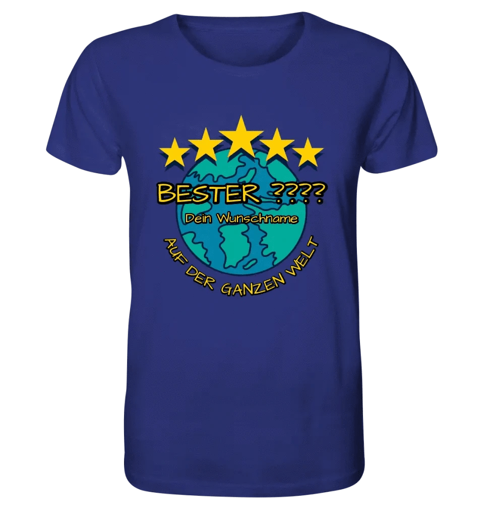 Best ??? Designer Beste Mama, Bester Papa, Traumfrau, Chef-Mechaniker uvm. - Unisex Premium T-Shirt XS-5XL aus Bio-Baumwolle