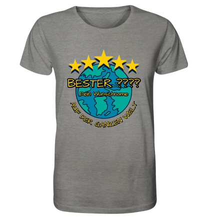 Best ??? Designer Beste Mama, Bester Papa, Traumfrau, Chef-Mechaniker uvm. - Unisex Premium T-Shirt XS-5XL aus Bio-Baumwolle