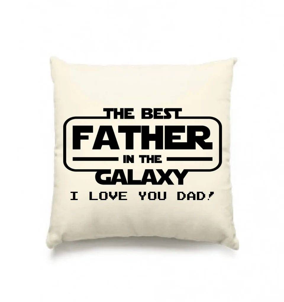 Best Father in the Galaxy • Papa • Vater • Kissen 40x40 cm • Exklusivdesign • personalisiert